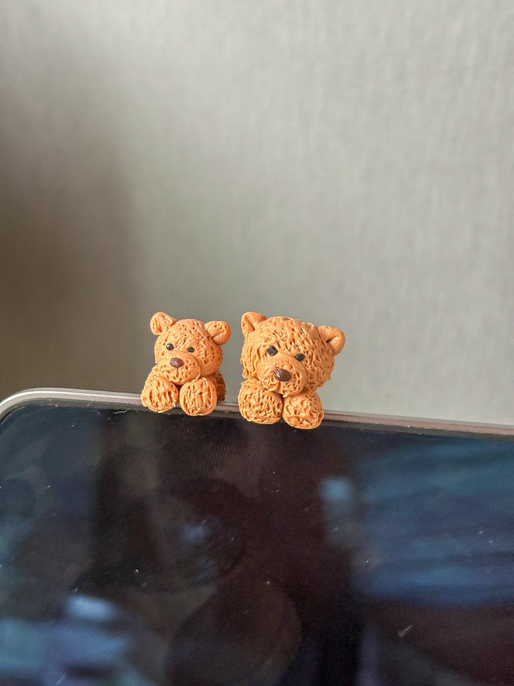 Regular size bartholomew Jellycat inspired bear peekies