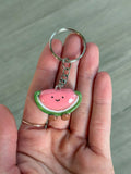 Watermelon Jellycat inspired keyring