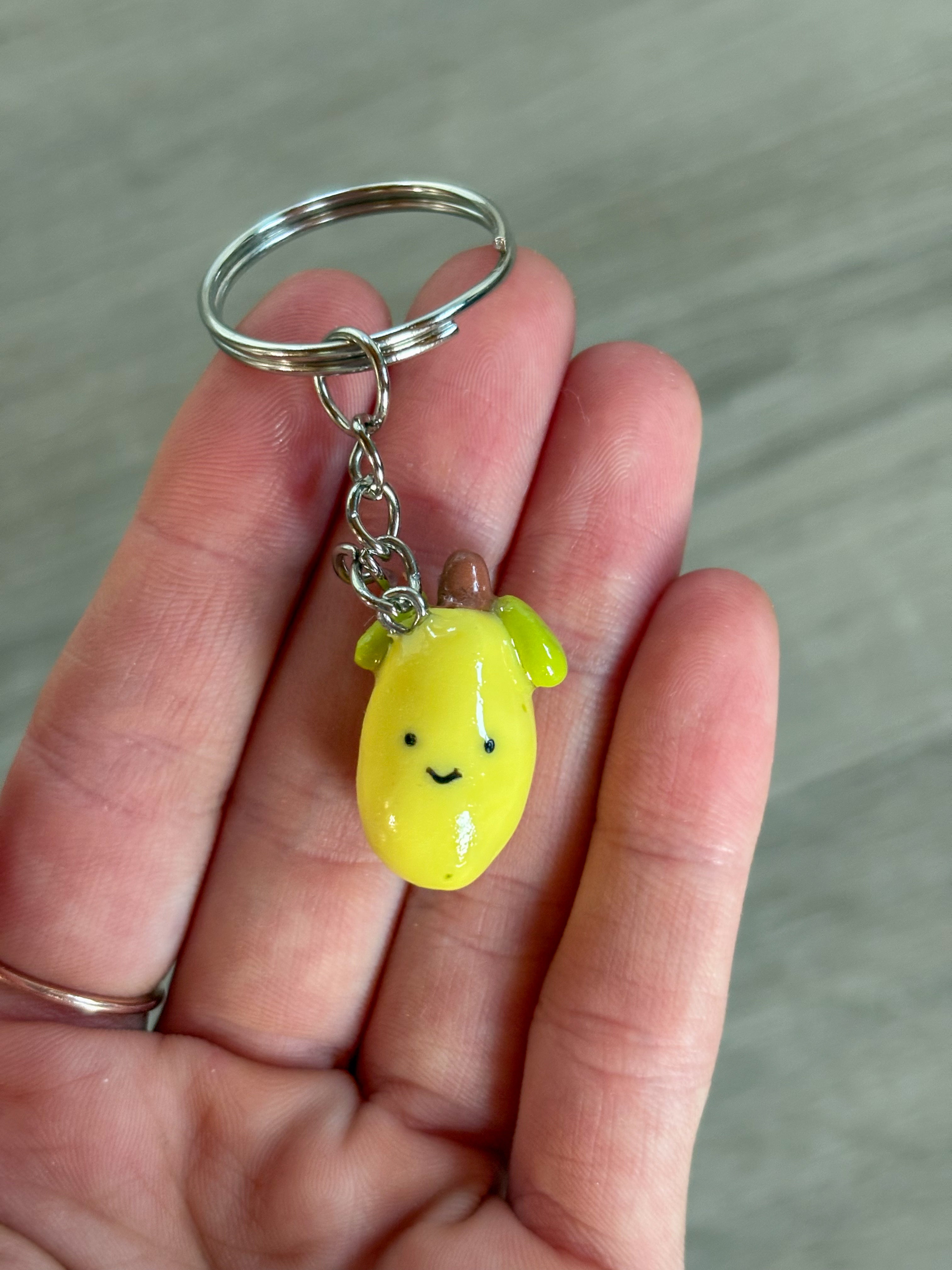 Lemon fruit keyring Jellycat inspired