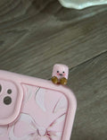 Jellycat inspired pink marshmallow phone hipper