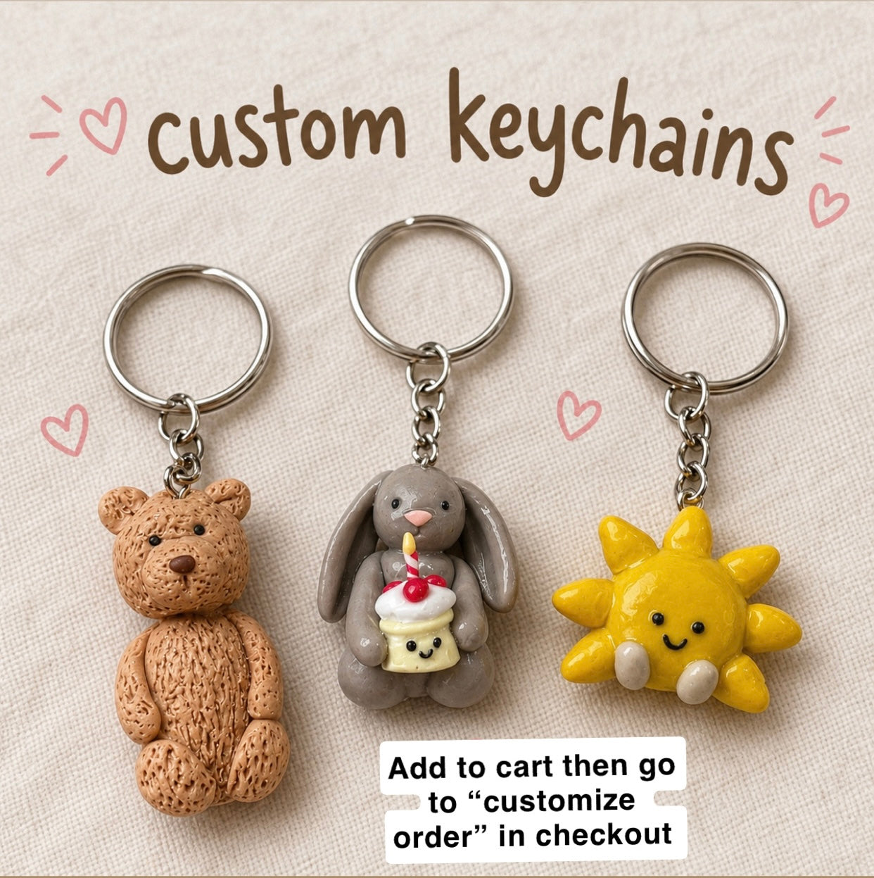 Custom keychains