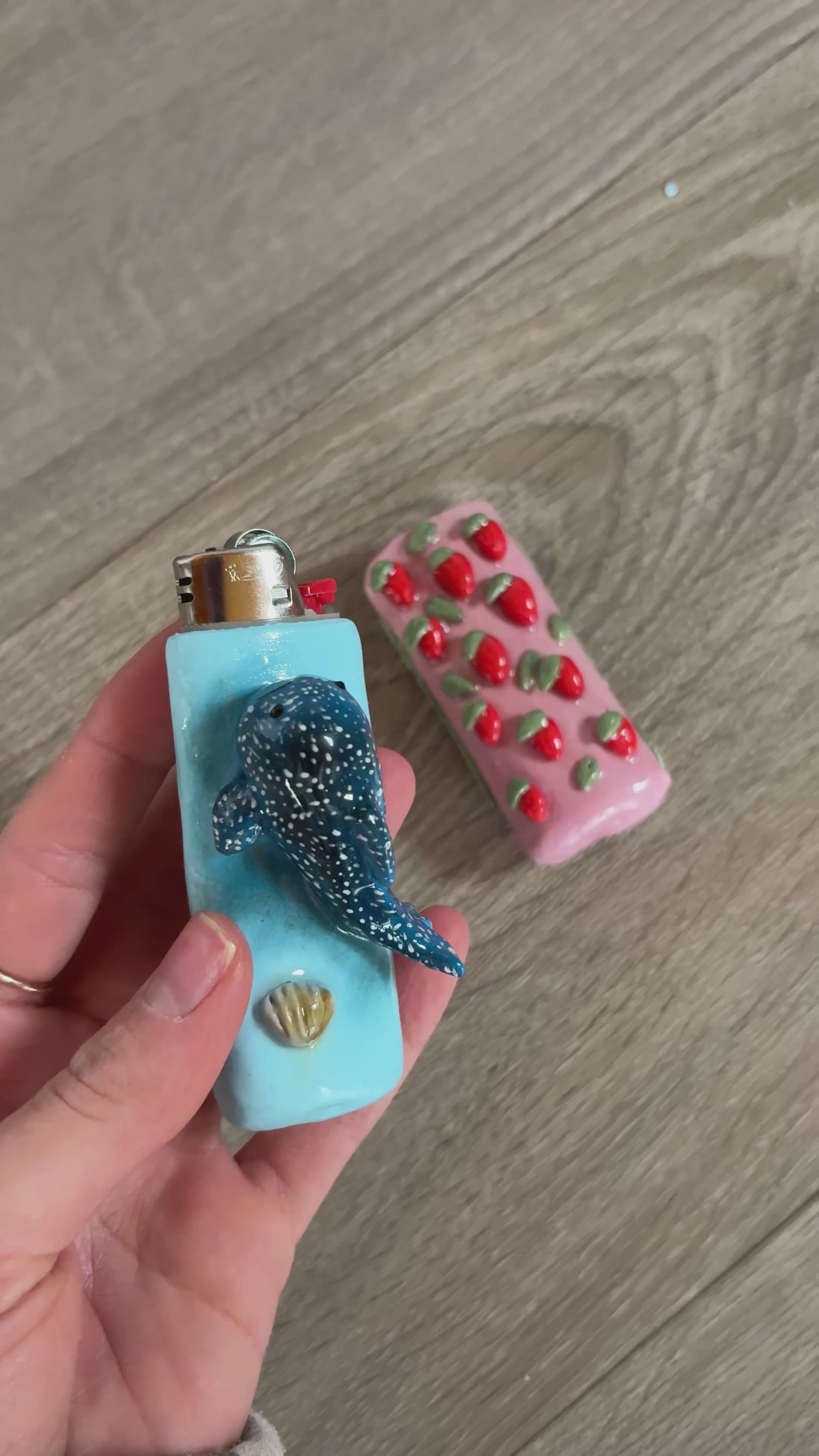 Whale shark lighter case